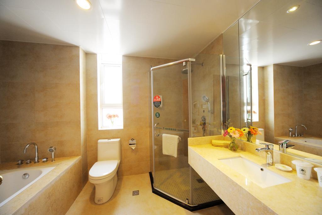 Greentree Inn Shanghai West Huaxia Road Metro Station Express Hotel 部屋 写真