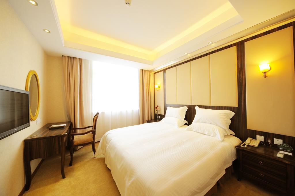Greentree Inn Shanghai West Huaxia Road Metro Station Express Hotel 部屋 写真